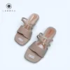 Ladova CAYLA Sandal Wanita Slop Tali Heels 3 cm