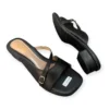 Ladova MAYA Sandal Wanita Slop Tali Heels Hak 3 cm