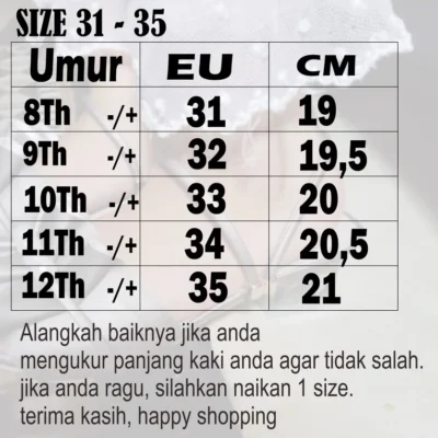 Ladova Sandal Anak Perempuan Pesta Heels hak 3 cm K-04