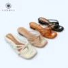 Ladova Sandal Wanita Chunky Heels K05