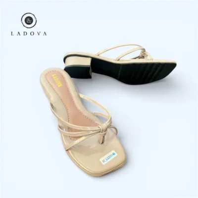 Ladova Sandal Wanita Chunky Heels 3 cm Tali K05