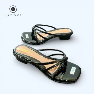 Ladova Sandal Wanita Chunky Heels 3 cm Tali K05