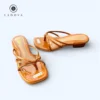 Ladova Sandal Wanita Chunky Heels 3 cm Tali K05